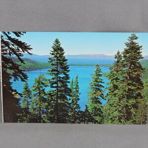 Vintage Postcard - Fallen Leaf Lake Lake Tahoe Area - Dexter Press